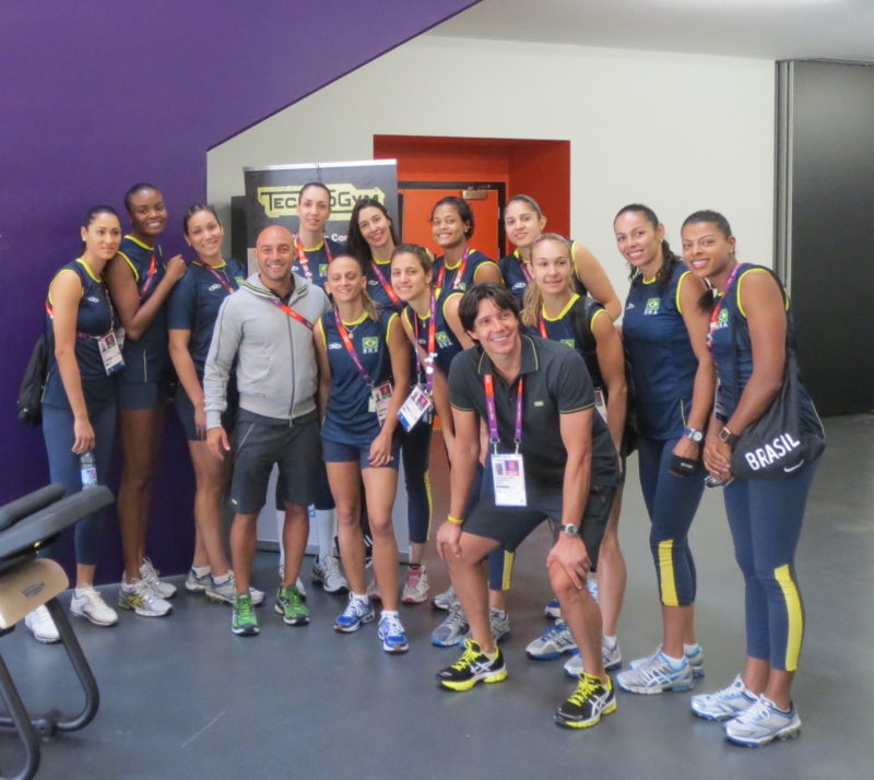 Brazil ladies volley olympics